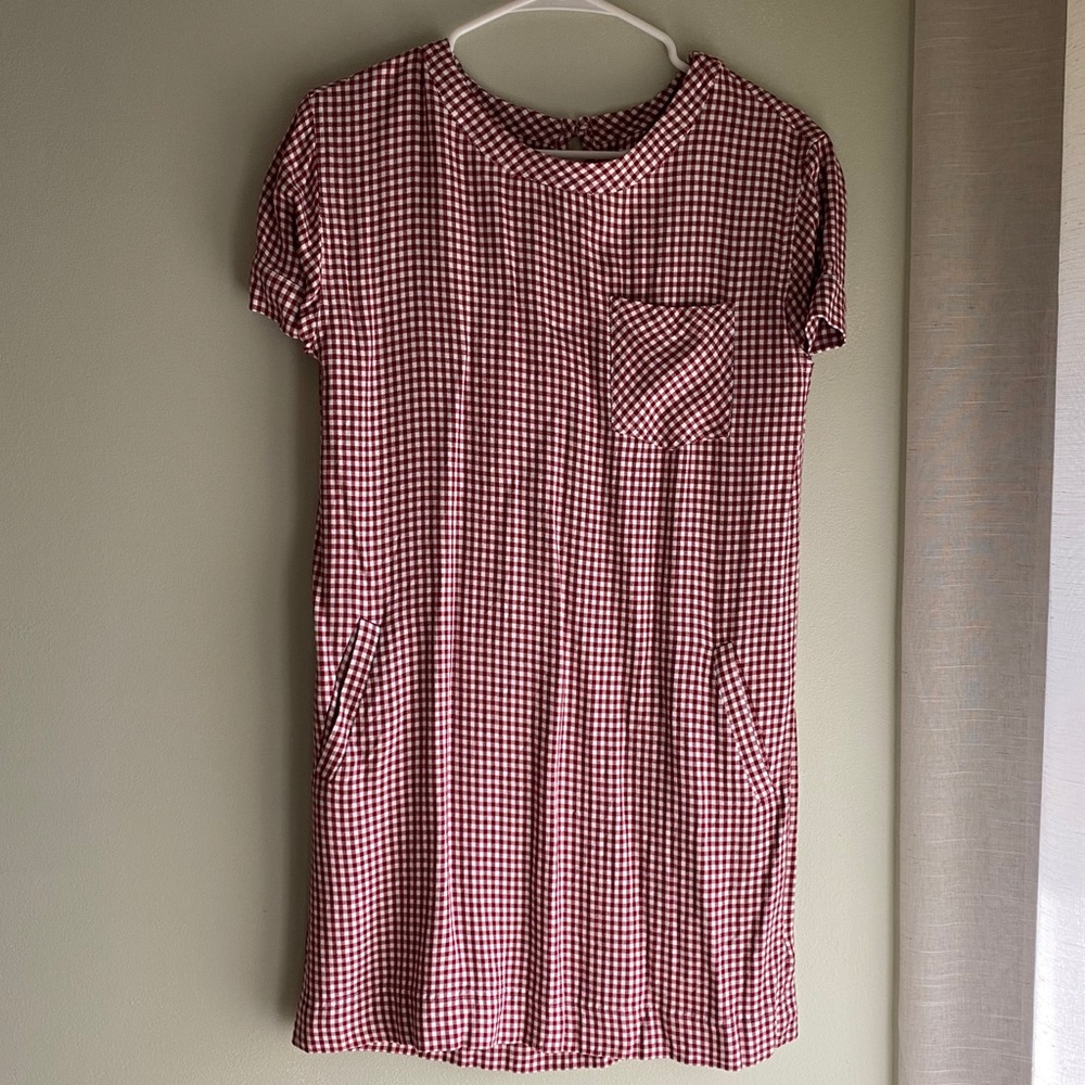 Madewell Checkered Dress